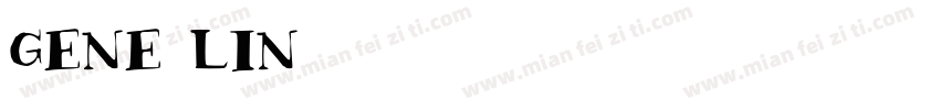 GENE LIN字体转换